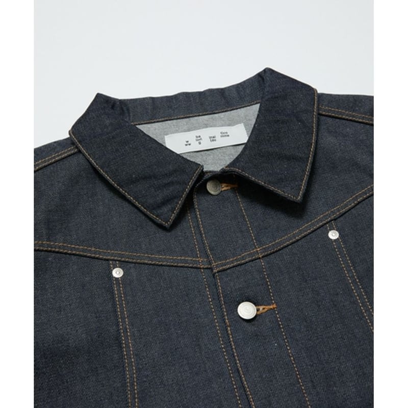 BAL CURB POCKET DENIM JACKET | MAROON