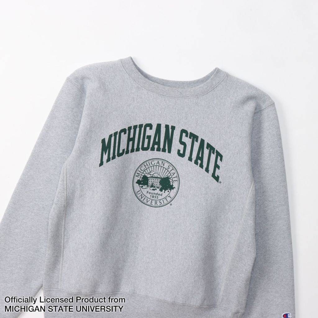 Champion Michigan Crew トレーナー リバースウィーブ Champion 【並行輸入品 本国企画】UNIVERSITY OF MICHIGAN