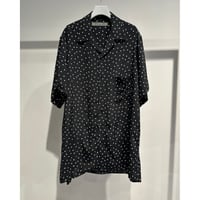 Y's for men POLKA DOT PATTERN ALOHA SHIRT