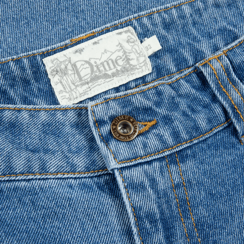 Dime CLASSIC BAGGY DENIM PANTS | MAROON