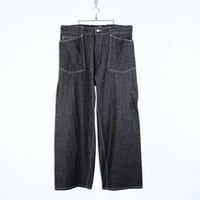 ANDFAMILYS ARMY DENIM PANTS M-35