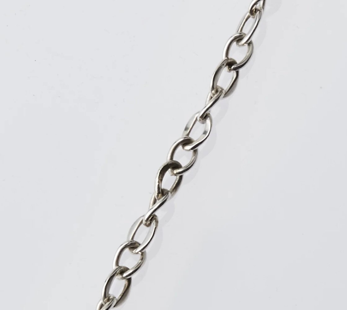 XOLO JEWELRY Link Braceret ➖7mm. 約19cm XOLO JEWELRY Curve Link Bracelet -6mm- | MAROON