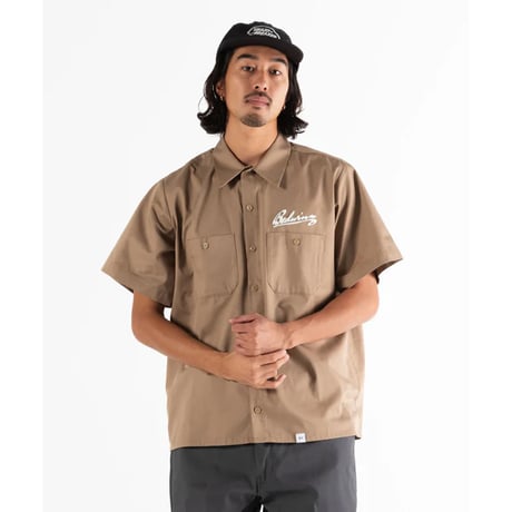 BEDWIN & THE HEARTBREAKERS S/S MECHANIC SHIRT "DIESEL"