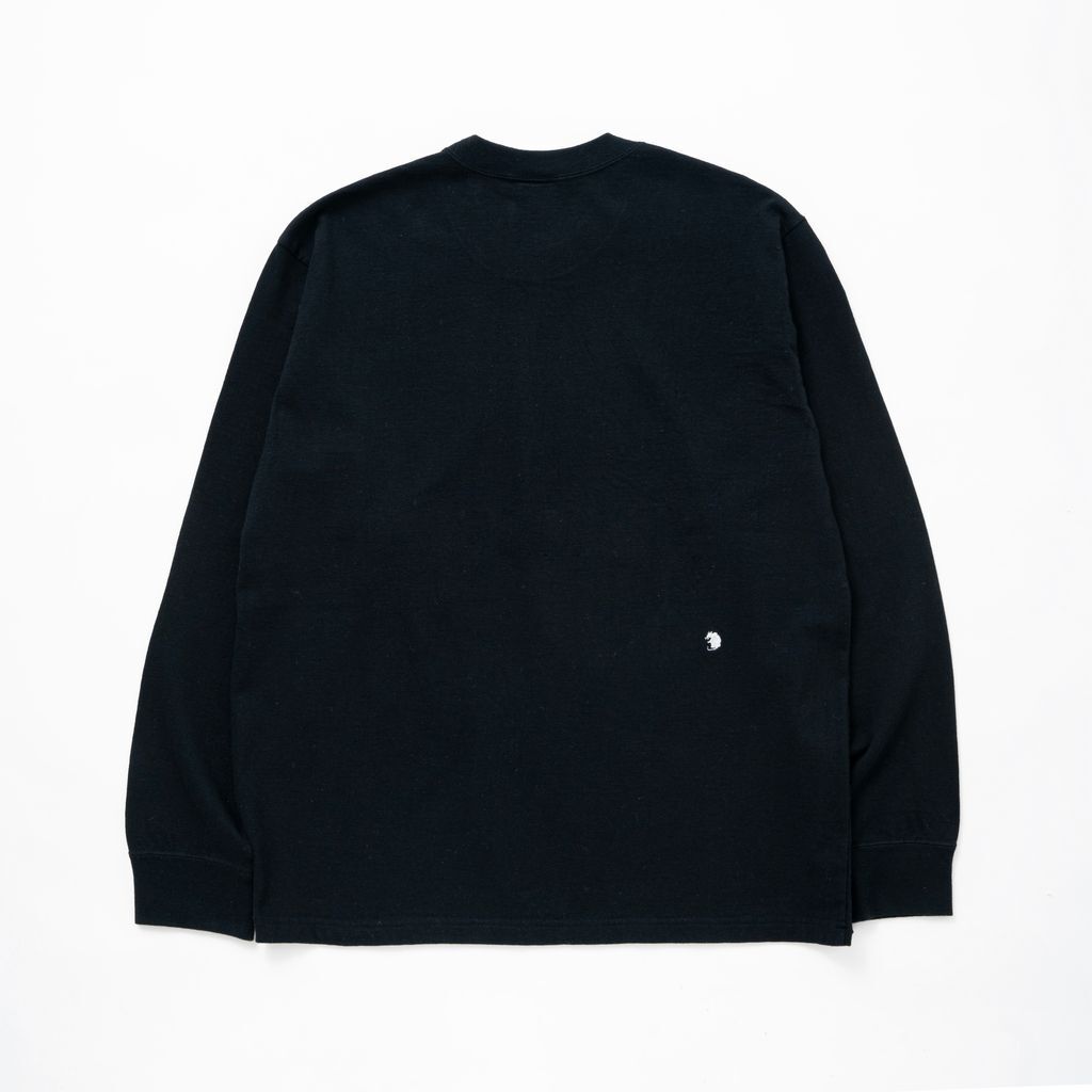 RATS EMBLEM LOGO L/S TEE | MAROON