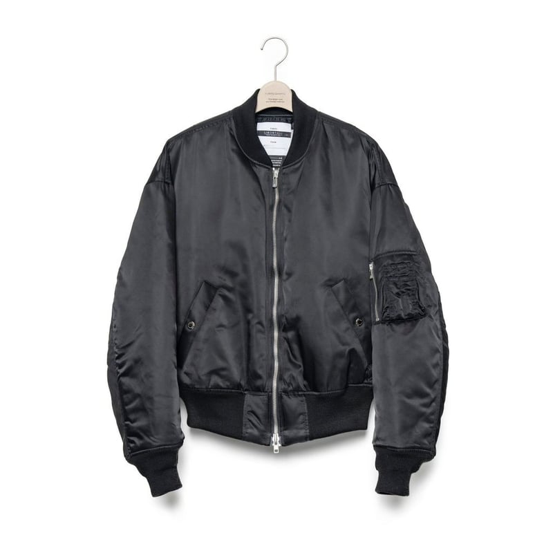 FUMITO GANRYU Deformed MA-1 | MAROON