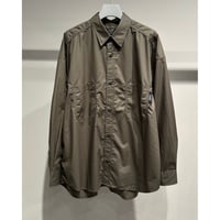 COMME des GARCONS HOMME COTTON LIPCLOTH SHIRTS（KAHKI）
