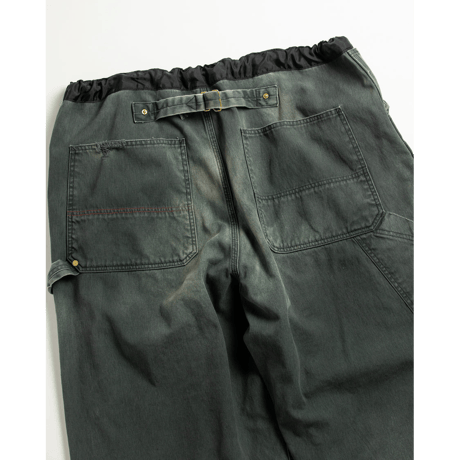 ANACHRONORM AN386-D REMAKED DOUBLE KNEE DUCK PAINTER PANTS