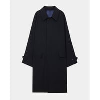 marka Tumbled Wool Serge Raglan Sleeve Coat