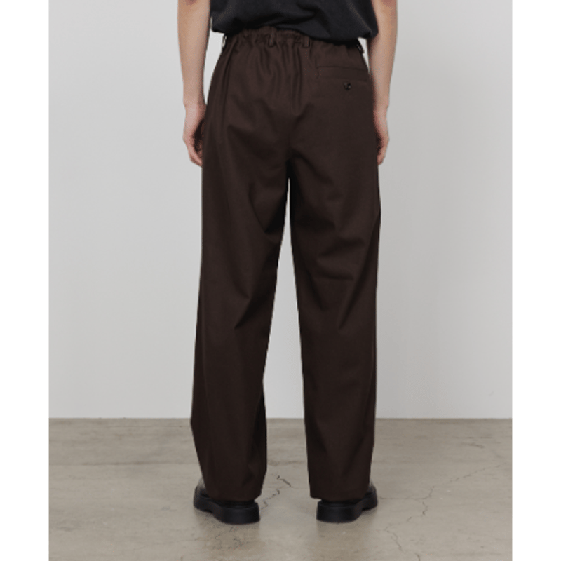 予約商品】MARKAWARE DOUBLE PLEATED EASY TROUSERS |