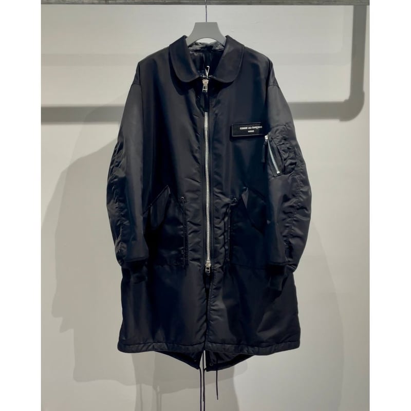 COMME des GARCONS HOMME ナイロンツイル ミリタリーコート COMME des GARCONS HOMME ナイロンツイル ミリタリーコート