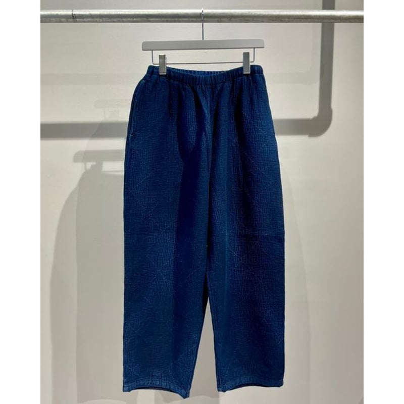 PORTER CLASSIC NEW SASHIKO LIGHT PEACE PANTS | PORTER CLASSIC NEW SASHIKO LIGHT PEACE PANTS |