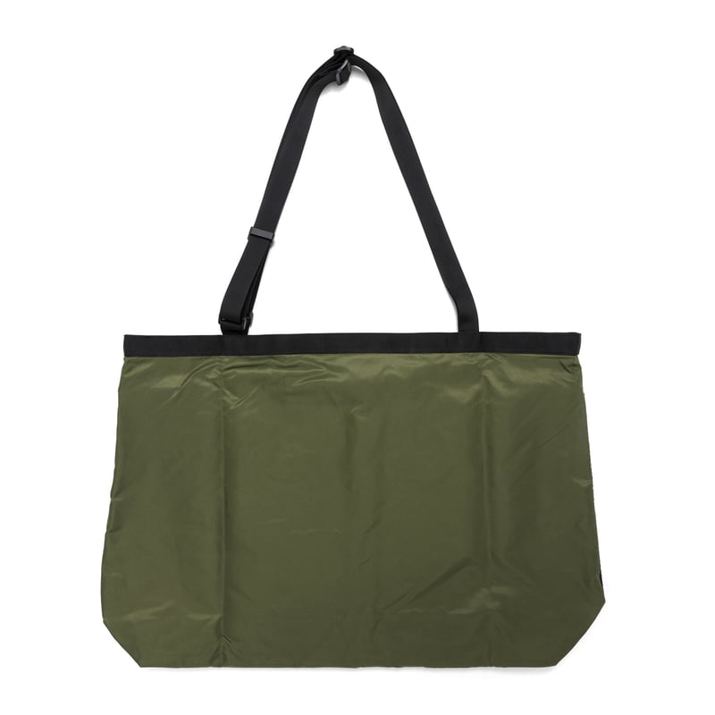 Civilist Mesh Tote Bag - Army/Orange | MAROON