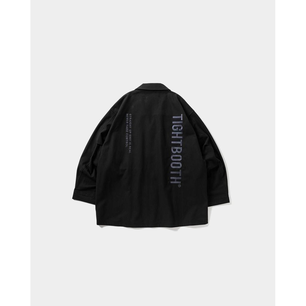 TIGHTBOOTH LABEL LOGO BDU SHIRT | MAROON