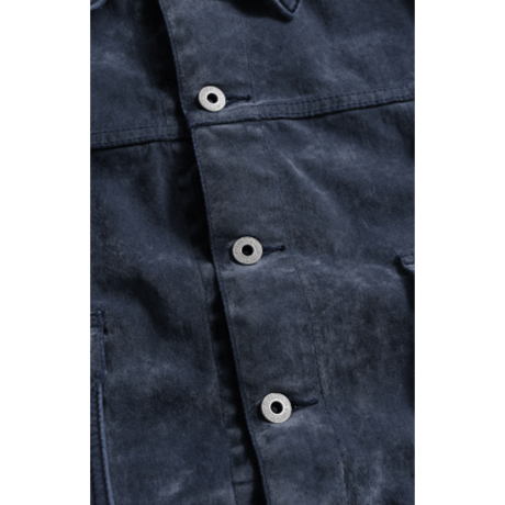 【予約商品】FDMTL FA26JK54U FLOCK LEATHER JACKET 3YR WASH