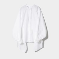 beautiful people double-end leno cloth tuxedo blouse