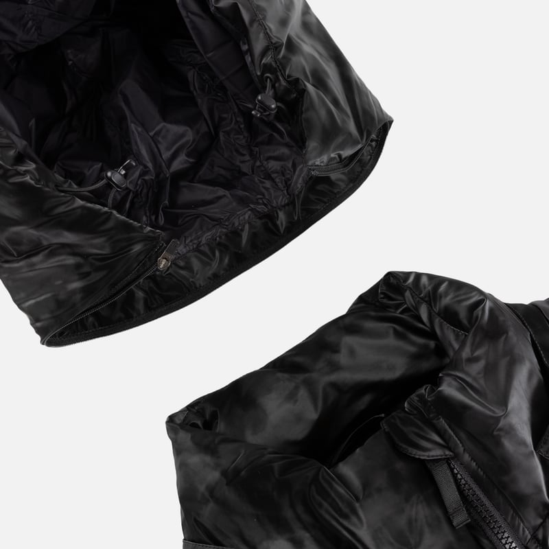 Dime Wavy Puffer (Smoke Black) | MAROON