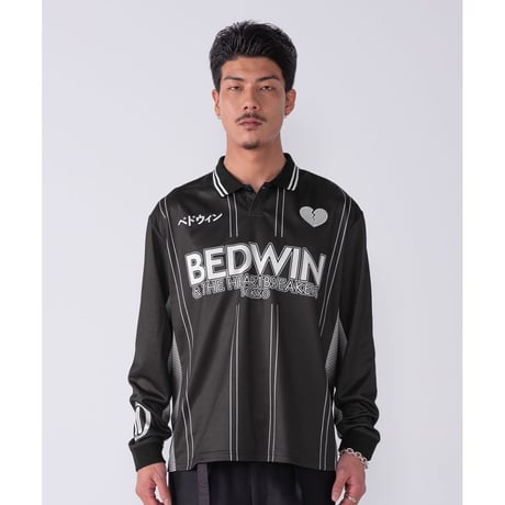 BEDWIN & THE HEARTBREAKERS L/S COLLARED SOCCER JERSEY "KAY"
