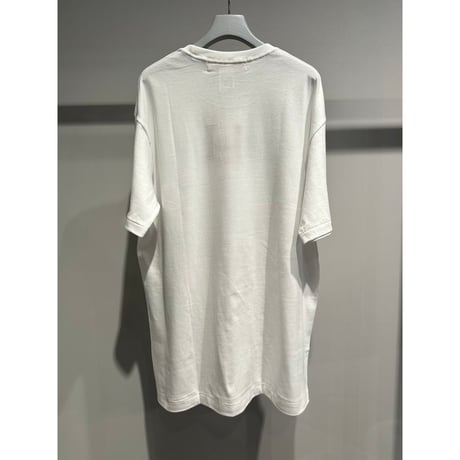 Ground Y JERSEY FLOCKY BOX LOGO T-SHIRT
