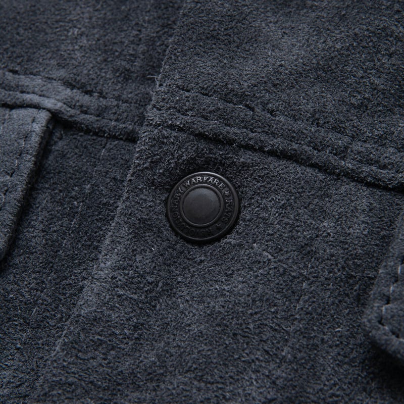 RATS SUEDE LEATHER JKT | MAROON
