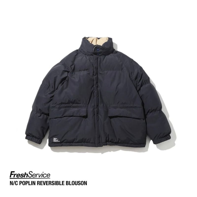 ジャケット・アウター FreshService REVERSIBLE BLOUSON FreshService N/C POPLIN REVERSIBLE BLOUSON スタイル 11月2日