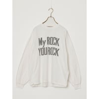 REMI RELIEF HARD SP加工20/-天竺ロンT（My Rock）