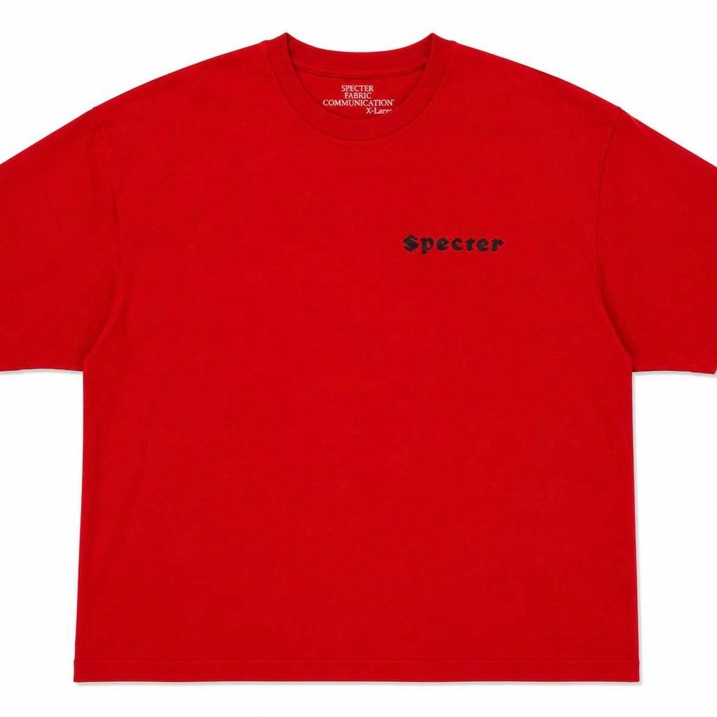 SPECTER FABRIC COMMUNICATION SFC TEE FS | MAROON