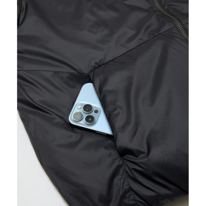 BAL/TAION STAND COLLAR DOWN JACKET | MAROON