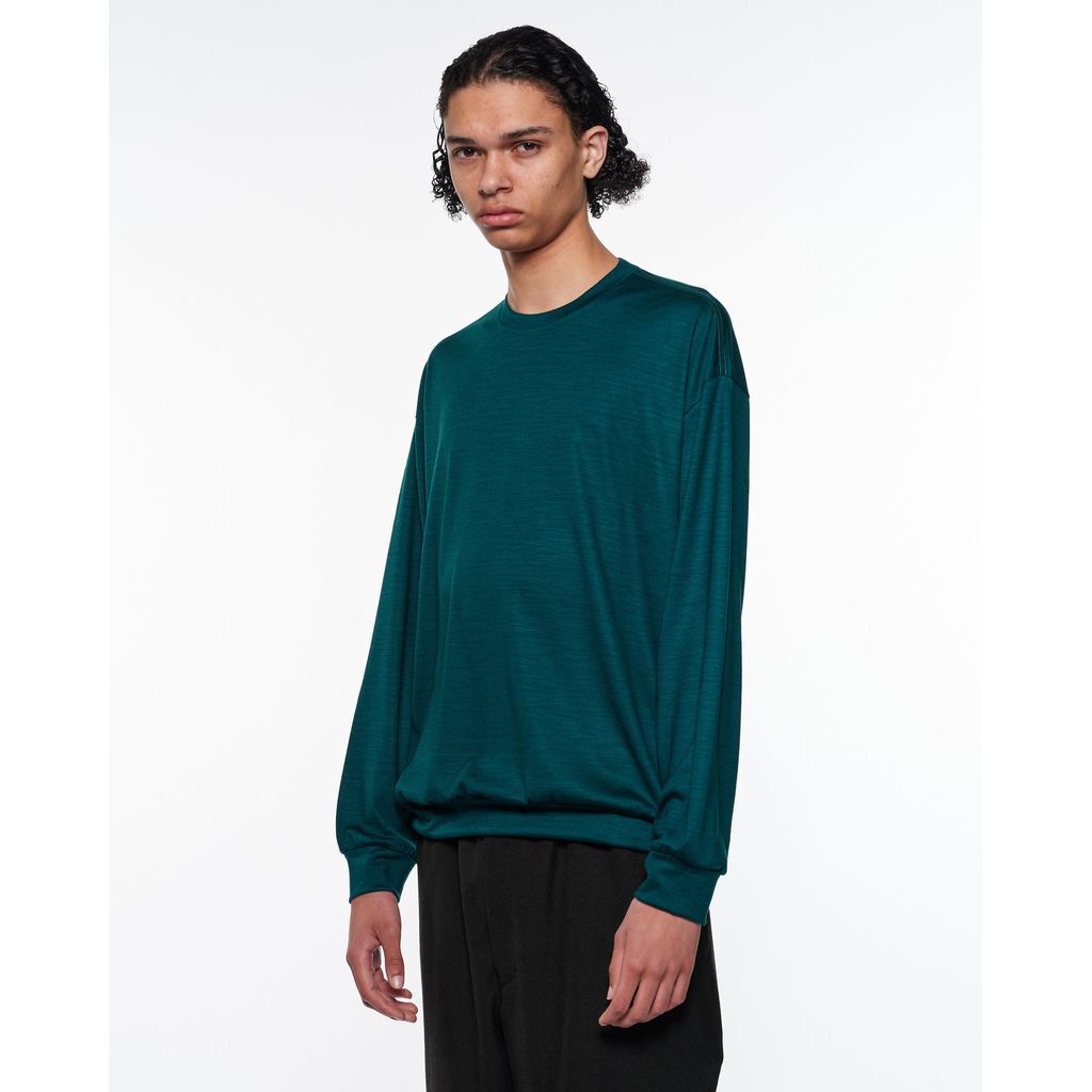 marka 2/72 Wool Single Jersey Washable Crew Nec