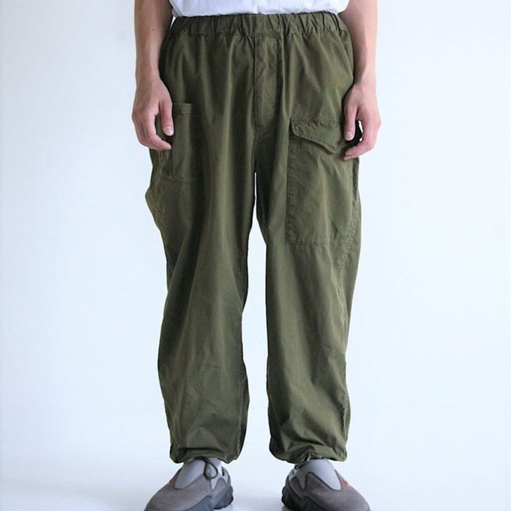 ANACHRONORM “MILITARY WIDE EASY PANTS ” ANACHRONORM MILITARY WIDE EASY PANTS / Olive | FLATBUSH