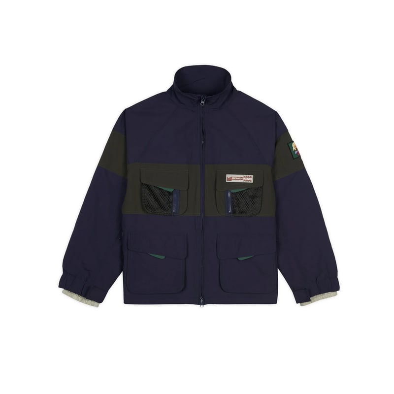 BRAIN DEAD Paneled Snow Jacket | MAROON