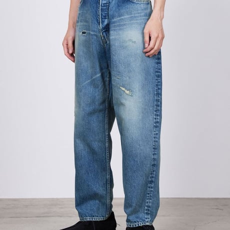 marka  オーガニックコットン12ozデニム / コクーンフィットジーンズ, Used Washed