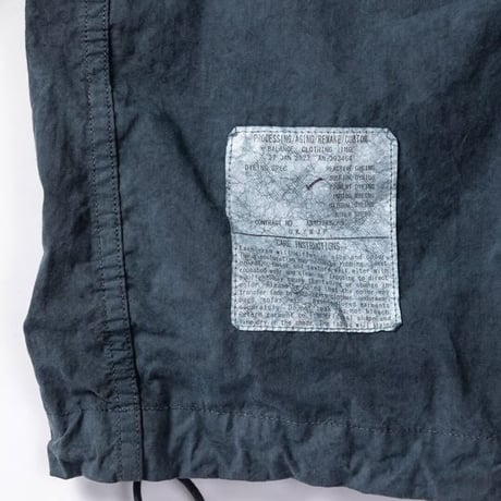 ANACHRONORM AN252 OVER DYED ANORAK PULLOVER JACKET NAVY