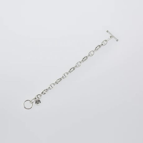 XOLO JEWELRY Anchor & Caviar Link Bracelet -10mm-