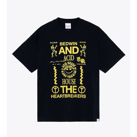 BEDWIN & THE HEARTBREAKERS S/S PRINTED TEE "Acid House"