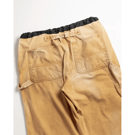ANACHRONORM AN386-D REMAKED DOUBLE KNEE DUCK PAINTER PANTS
