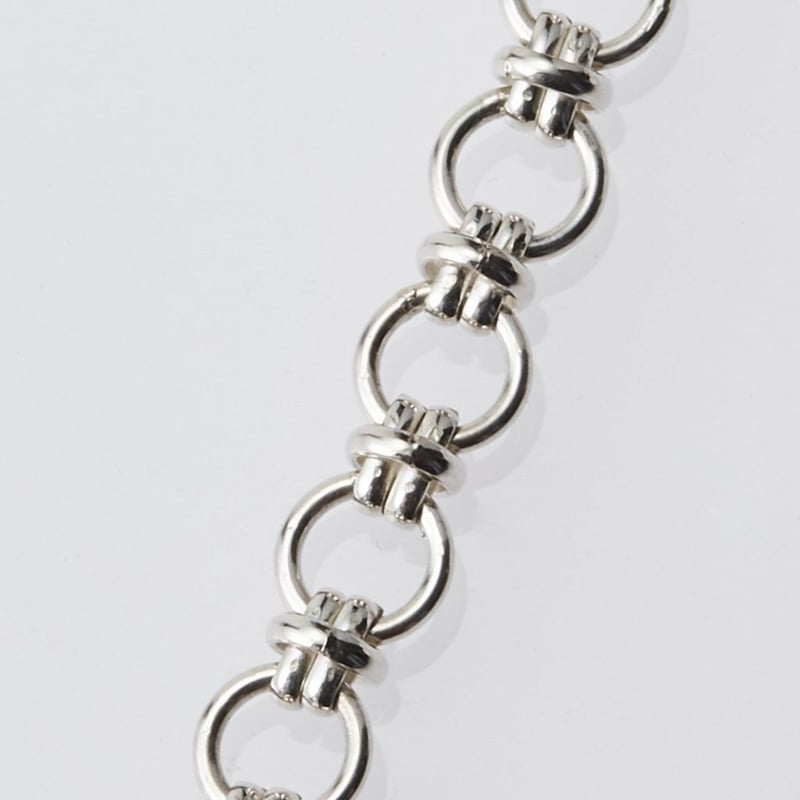 XOLO JEWELRY Horn Link Bracelet 12mm19cm | MAROON
