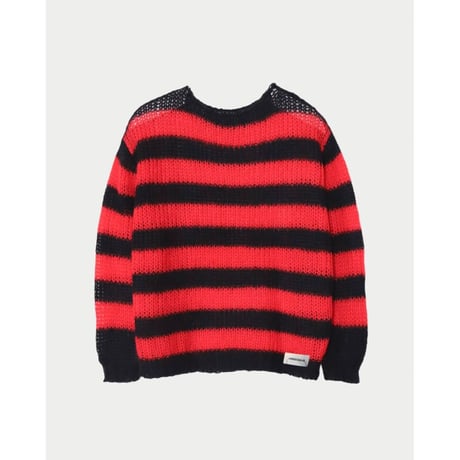 AMBERGLEAM Mesh Mohair knit