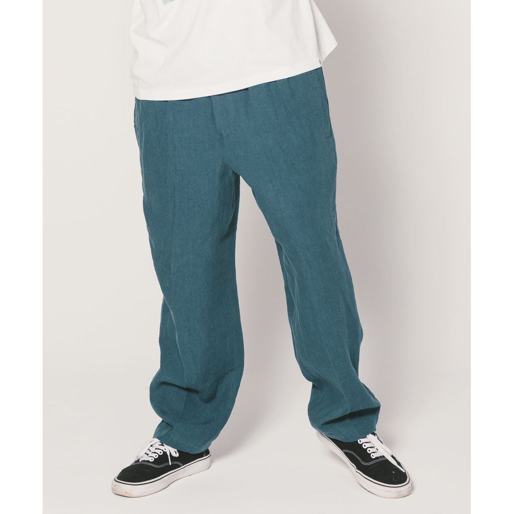 BEDWIN & THE HEARTBREAKERS 10L LINEN WIDE PANTS BEDWIN & THE HEARTBREAKERS 10L LINEN WIDE PANTS