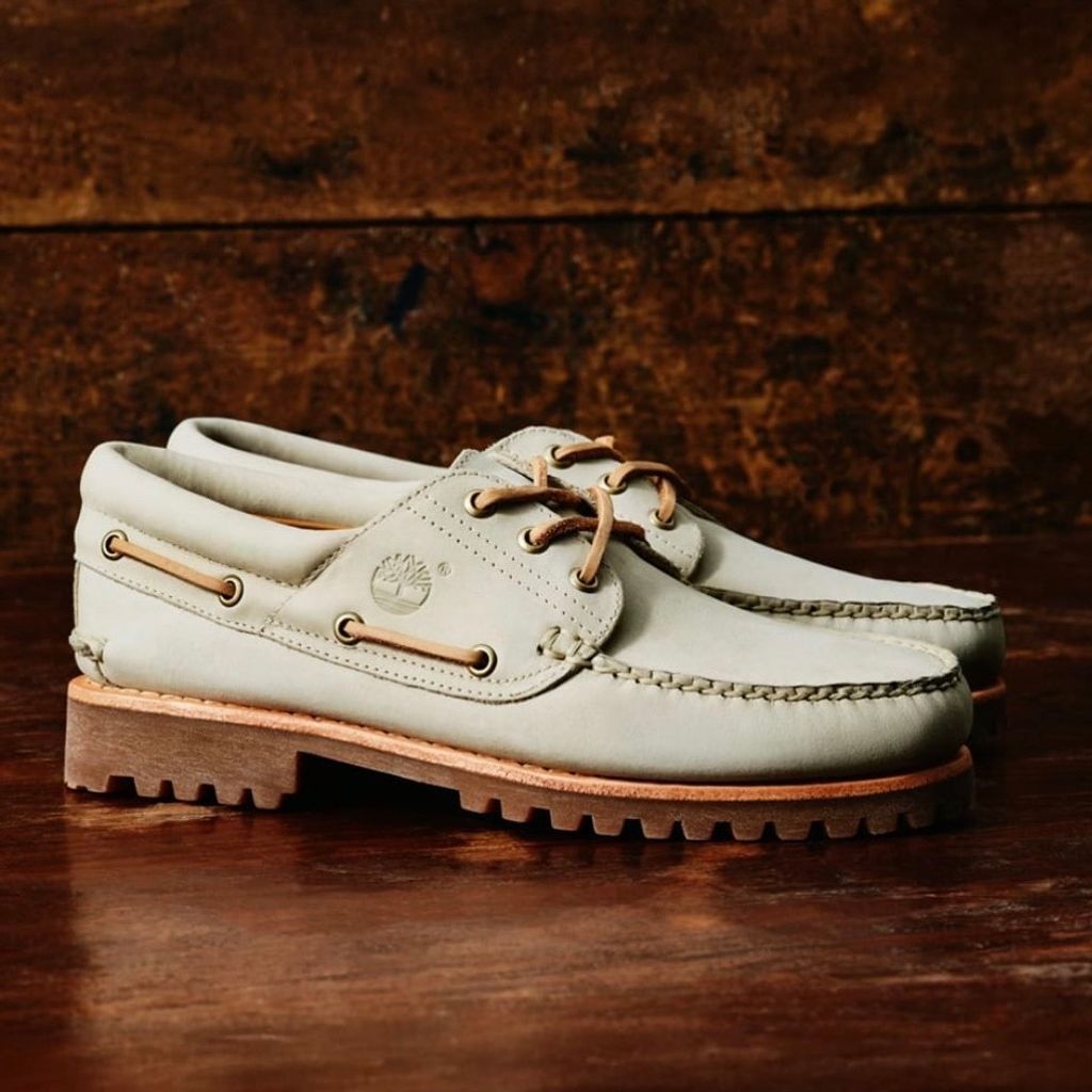 Timberland スリーアイ(3eye) ラグ ハンドソーン ボート シューズ
