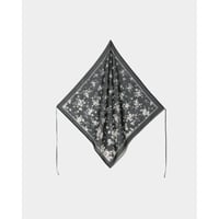 beautiful people flower print scarf