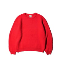 TOWNCRAFT MOHAIR SHAGGY CREW SWEATER