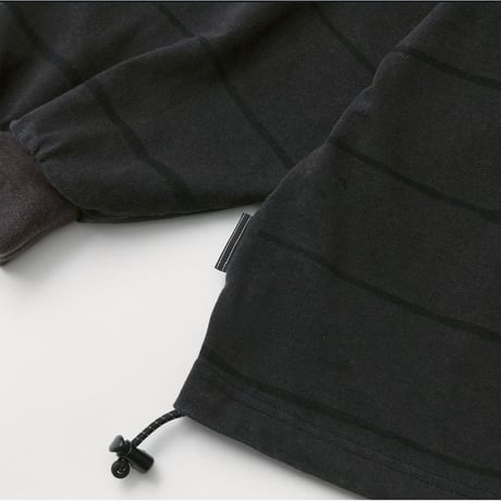 S.F.C SIDE STRIPE HOODY LS TEE (DISCHARGED)