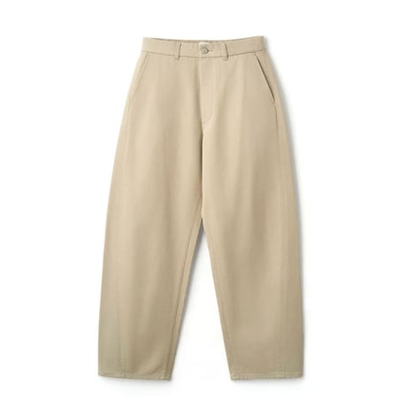 ORCIVAL OR-E0301MRD-R Men's Cotton Dry Twill Wide Curve Pants 26aw