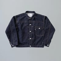 New Manual #001 T-BACK DENIM JACKET ONE-WASHED