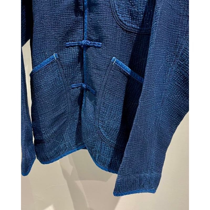PORTER CLASSIC NEW SASHIKO LIGHT CHINESE JACKET PORTER CLASSIC NEW SASHIKO LIGHT CHINESE JACKET