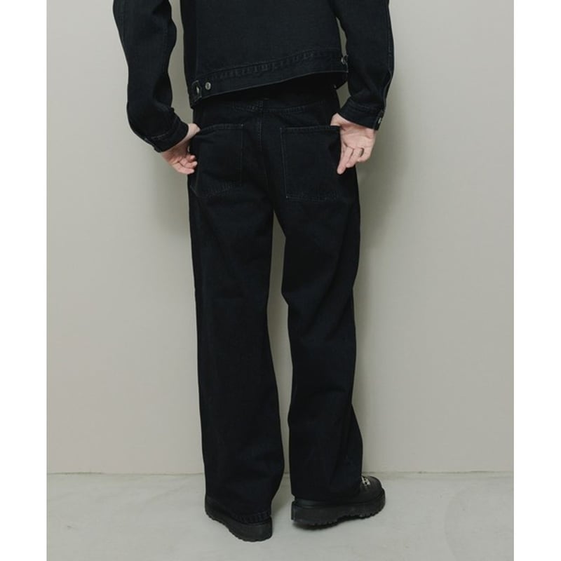 BAL 12OZ STRAIGHT LEG 5P WASHED JEAN | MAROON