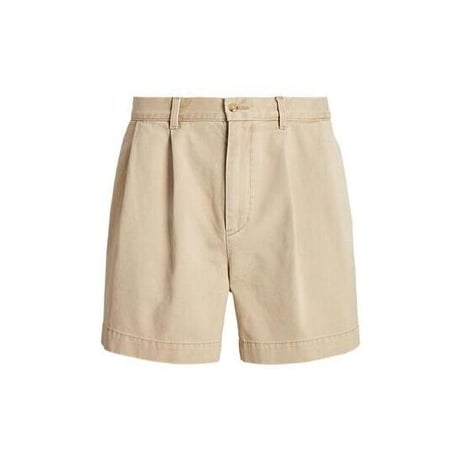POLO RALPH LAUREN コーマック 5インチ リラックスド フィット プリーテッド ショートパンツ
