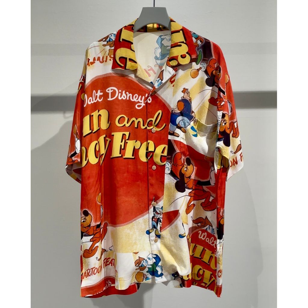 トップス Porter Classic Disney Mickey Aloha Shirt PORTER CLASSIC ( ポータークラシック ) DISNEY V/P PC ALOHA