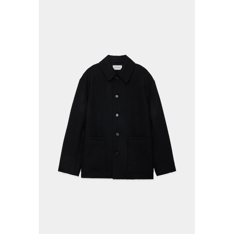 MARKAWARE ORGANIC WOOL DOUBLE CLOTH WORK JACKET