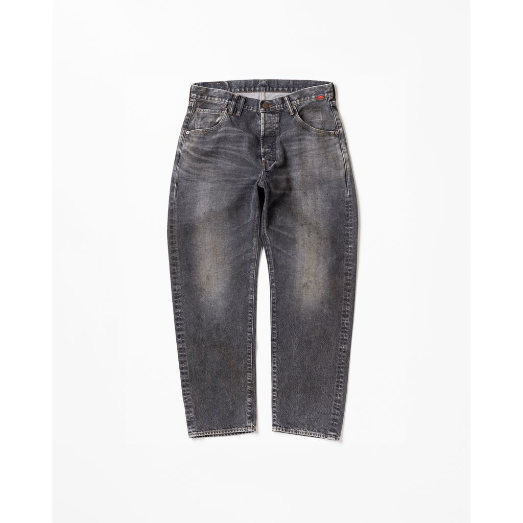 ANACHRONORM REGULAR TAPERED WASHED 5P BLACK DE